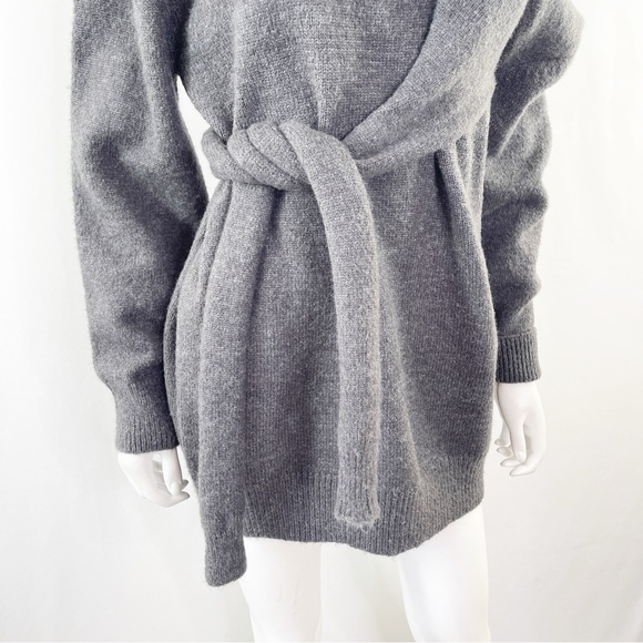 Storets Sweater Dress ELLA Cold Shoulder Knit Mini Size S/M Wool Blend New - Picture 4 of 9